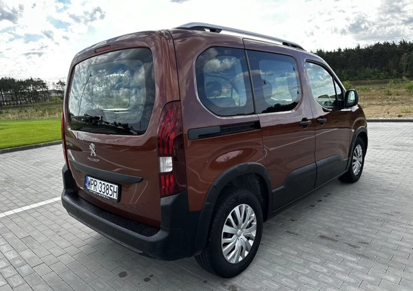 Peugeot Rifter cena 72000 przebieg: 93983, rok produkcji 2020 z Żabno małe 379